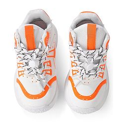 Cute Walk by Babyhug Sneaker with Lace Up Closure - White