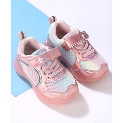 Cute Walk by Babyhug Sneakers Velcro Closure - Pink