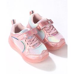 Cute Walk by Babyhug Sneakers Velcro Closure - Pink