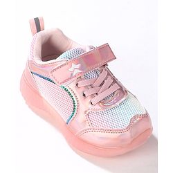 Cute Walk by Babyhug Sneakers Velcro Closure - Pink