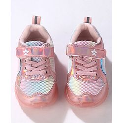 Cute Walk by Babyhug Sneakers Velcro Closure - Pink