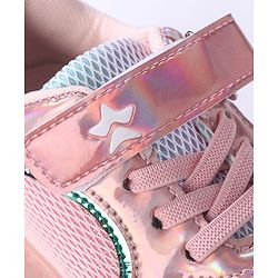 Cute Walk by Babyhug Sneakers Velcro Closure - Pink