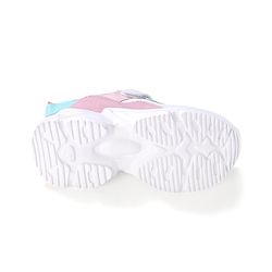 Cute Walk by Babyhug Velcro Closure Sneakers - White & Pink