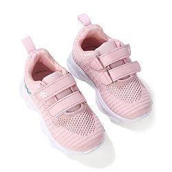 Cute Walk by Babyhug Sneaker Shoes with Velcro Closure - Pink