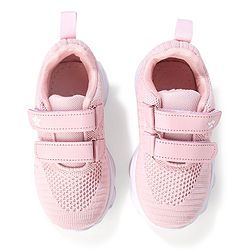 Cute Walk by Babyhug Sneaker Shoes with Velcro Closure - Pink