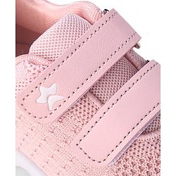 Cute Walk by Babyhug Sneaker Shoes with Velcro Closure - Pink