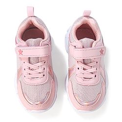 Cute Walk by Babyhug Sneaker Shoes With Velcro Closure - Pink