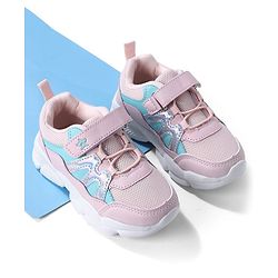 Cute Walk by Babyhug Sneakers With Velcro Closure  - Pink