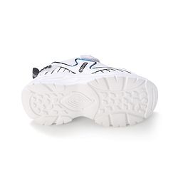 Cute Walk by Babyhug Sneakers Shoes With Velcro Closure Solid - White