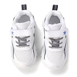 Cute Walk by Babyhug Sneakers Shoes With Velcro Closure Solid - White
