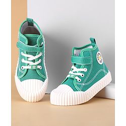 Cute Walk by Babyhug Casual Shoes With Velcro Closure - Green