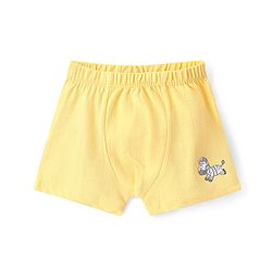 Babyhug 100% Cotton Knit Antibacterial Trunks Lion & Tiger Print Pack of 5 - Multicolour