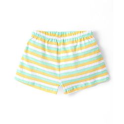 Babyhug 100% Cotton Knit Antibacterial Trunks Lion & Tiger Print Pack of 5 - Multicolour
