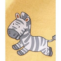 Babyhug 100% Cotton Knit Antibacterial Trunks Lion & Tiger Print Pack of 5 - Multicolour