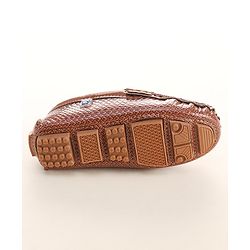 Cute Walk by Babyhug Slip On Formal Shoes- Brown