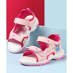 Cute Walk by Babyhug Sandals Unisex Pink 28