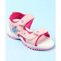Cute Walk by Babyhug Sandals Unisex Pink 28