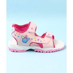 Cute Walk by Babyhug Sandals Unisex Pink 28