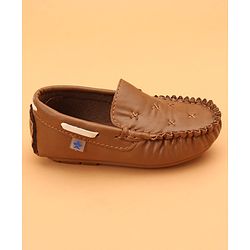 Cute Walk by Babyhug Formal Wear Loafers - Brown