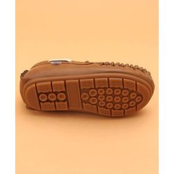 Cute Walk by Babyhug Formal Wear Loafers - Brown