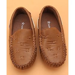 Cute Walk by Babyhug Formal Wear Loafers - Brown