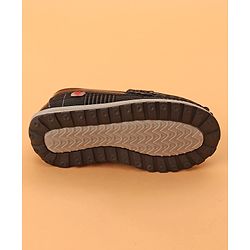 Cute Walk by Babyhug Slip On Formal Shoes - Black