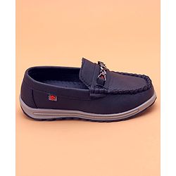 Cute Walk by Babyhug Slip On Formal Shoes - Blue
