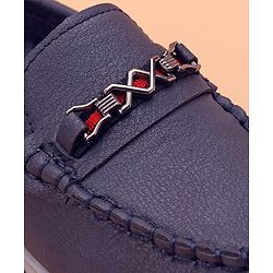 Cute Walk by Babyhug Slip On Formal Shoes - Blue