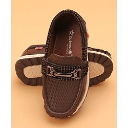 Cute Walk by Babyhug Formal & party Wear Slip On Shoes - Coffee
