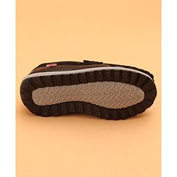 Cute Walk by Babyhug Formal & party Wear Slip On Shoes - Black