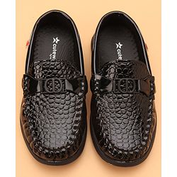 Cute Walk by Babyhug Formal Slip On Shoes - Dark Brown