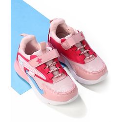 Cute Walk by Babyhug Casual Shoes With Velcro Closure - Pink