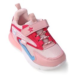 Cute Walk by Babyhug Casual Shoes With Velcro Closure - Pink