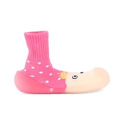 Cute Walk by Babyhug Sock Shoes - Pink