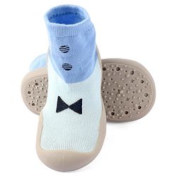 Cute Walk by Babyhug Slip On Sock Shoes - Blue