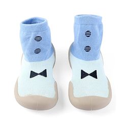 Cute Walk by Babyhug Slip On Sock Shoes - Blue