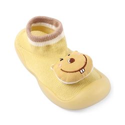 Cute Walk by Babyhug Slip On Sock Shoes - Yellow