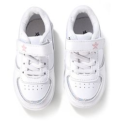 Cute Walk by Babyhug Sneakers with Velcro Closure - White