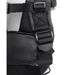 Babyhug Fortune Baby Carrier - 100% Polyester, 4 Positions (Horizontal, Inward, Outward, Back), Ergonomic for 0-12 Months (3.5-14 kg), Adjustable Waistband, Lightweight, Free Size, Hand Washable - Blue