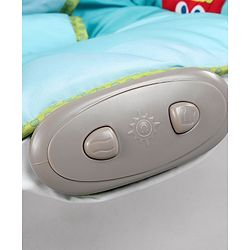 Babyhug Light Weight Comfy Bouncer With Music & Calming Vibrations Animal Print - Multicolour (Without Toys)