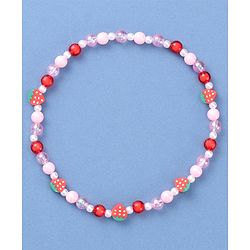 Babyhug Jewellery Set with Strawberry Applique - Multicolor