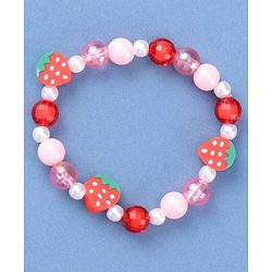 Babyhug Jewellery Set with Strawberry Applique - Multicolor