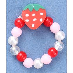 Babyhug Jewellery Set with Strawberry Applique - Multicolor