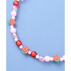 Babyhug Jewellery Set with Strawberry Applique - Multicolor