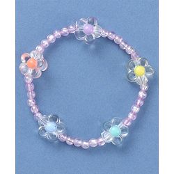 Babyhug Jewellery Set with Flower Applique - Multicolor