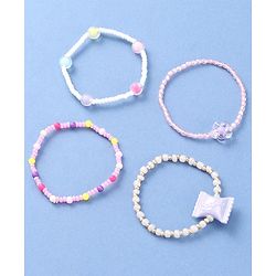 Babyhug Beaded Bracelets & Bangles Pack of 4 - Multicolor