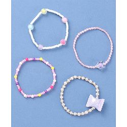 Babyhug Beaded Bracelets & Bangles Pack of 4 - Multicolor
