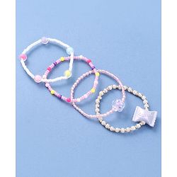 Babyhug Beaded Bracelets & Bangles Pack of 4 - Multicolor
