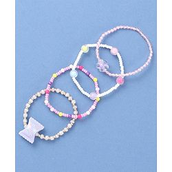 Babyhug Beaded Bracelets & Bangles Pack of 4 - Multicolor