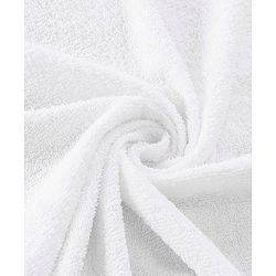 Babyhug Cotton Woven Bath Towel with Panda Print L 76.2 x B 76.2  cm - White
